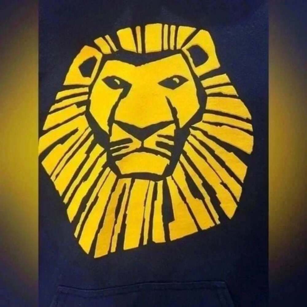 Disney Lion King Original Broadway Hoodie Size Medium - Picture 3 of 8